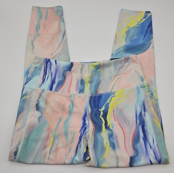 DSG Momentum Colorful High Rise 7/8 Tights Leggings Size Small - Picture 1 of 10